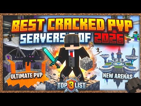 Best Cracked Minecraft PvP Server 2026 MCPE ⚡🔥