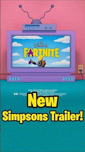 New Fortnite X The Simpsons Full Season Trailer! 🔥🍩