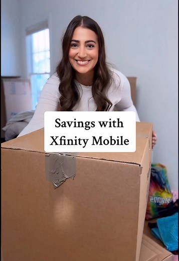 Moving is expensive...but your mobile service doesn't have to be @xfinity Mobile #xfinitypartner #xfinitymobile #momlife #parenting #lifewithkids #sponsored