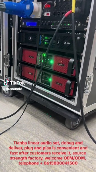 Tianba Linear Audio Set: Easy Setup and Delivery