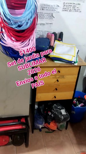 TEMP0RADA 2026 $1400 SET DE JARDIN para SUBLIMAR ENVIOS a todo el...