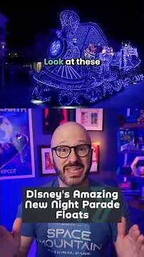 A New Look at Six Stunning Starlight Parade Floats ✨#disneyworld