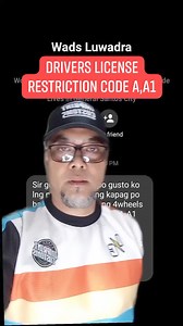 5.3K reactions · 170 shares | DL RESTRICTION CODE A-A1 #reelsvideoシ #reelsviralシ #fbreelsfypシ゚ #fbreelsviral #reelsfypシ #roadsafetyawareness #everyone #ElPresidente #LamangAngMayAlam #highlights | Mario Montalban | Facebook