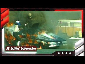 5 of the wildest wrecks of the 1990 NHRA Season