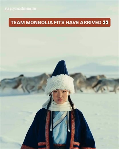 Team Mongolia outfits are ready for the world stage. 🤩 | NBC Olympics & Paralympics