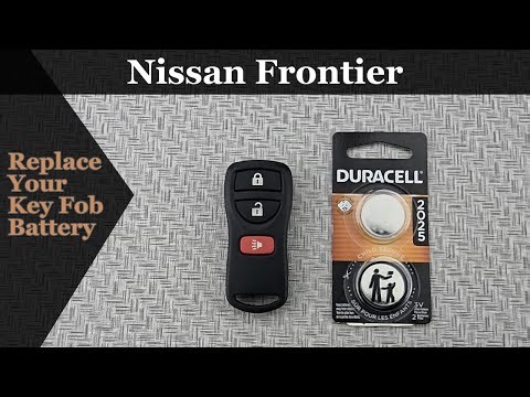 How to DIY Replace or Change a 2011-2019 Nissan Frontier Key Fob Remote Battery