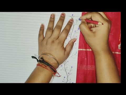 Beautiful and unique border design for paper||