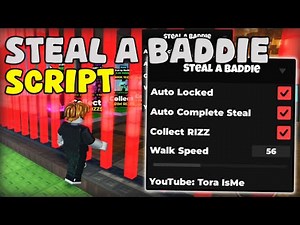 [🔥OP] Roblox Steal a Baddie Script Gui Auto Steal, Collect Rizz And Lock Base Pastebin 2025