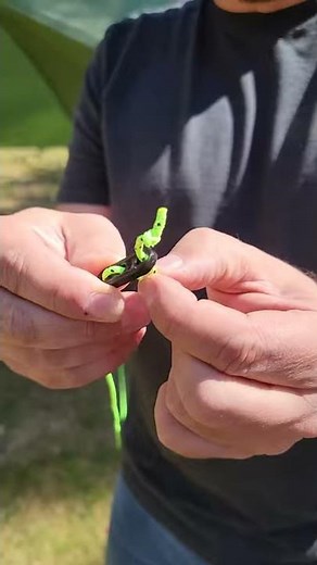 How to use Tent Line Tensioners