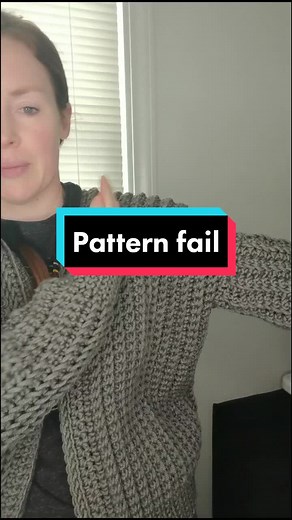 Crochet Rectangle Jacket Pattern Fail