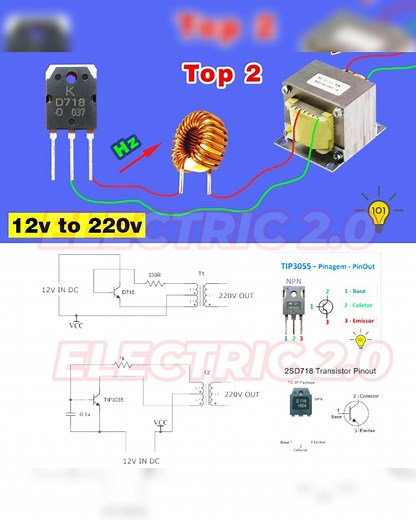 2.6K views · 16 reactions | 12v to 220v Mini Inverter at Home | Electric 2.0 | Facebook