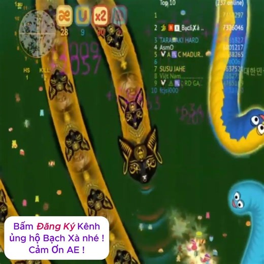 Đơm tạt tí nào anh em haha #snake #wormszone #games #funny #gaming #gameplay #snakegame #gamer