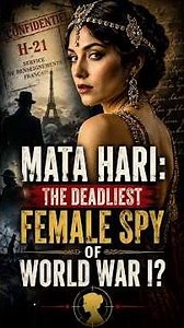 Mata Hari: The Deadliest Female Spy of World War I?