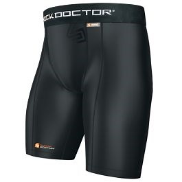 Shock Doctor 220 Core Compression Adult Shorts w/Cup Pocket