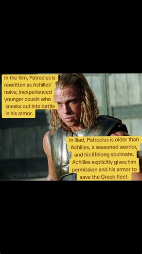 The Odyssey Versus Troy Book to Movie Changes Part 1 #odyssey #troy #greekmythology #shorts #movie