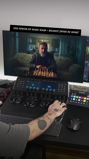 This is the power of the Magic Mask and Relight tools combined in DaVinci Resolve 18.5. With this, you can naturally place a light source behind the subject. All you need is to have the magic mask in a layer mixer as the bottom node and the Relight as the node above. All video editors and those starting their journey in color grading SHOULD try it out - highly recommended! #filmmaker #videoedit #videoediting #videoeditor #editing101 #lifestyle #filmphotography #filmmaking #postproduction #filmco