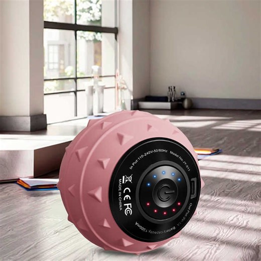 Electric Sports Fitness Yoga Ball Relaxation Fascia Vibration Massage for Relief of Cervical Lumbar Foot Meridian Muscle