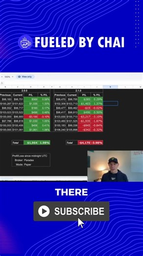 I Built a Live Algo Dashboard #shorts