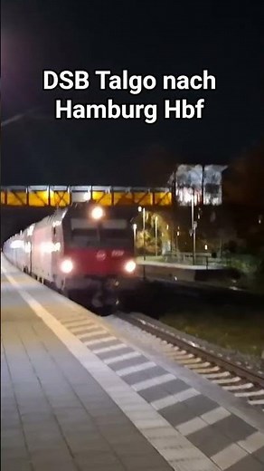 DSB Talgo nach Hamburg Hbf