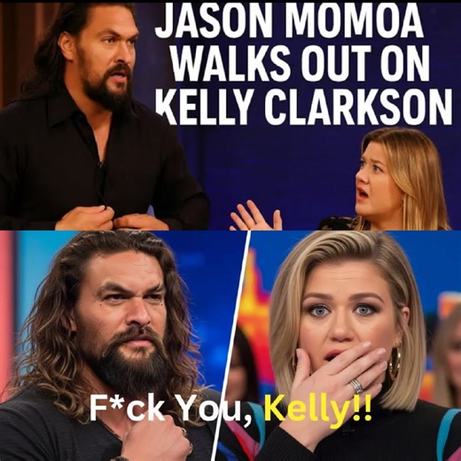 Explosive Moment! Jason Momoa Exits Kelly Clarkson Interview Over Cultural Conflict—Watch The Fallout! See more: https://rb.colofandom.com/giaf What happens when Hollywood’s most beloved gentle giant collides with daytime television’s reigning queen of warmth? Viewers of The Kelly Clarkson Show got their answer this week, as a seemingly routine interview with Jason Momoa erupted into one of the most uncomfortable—and talked-about—moments in recent talk show history. | Chemistry