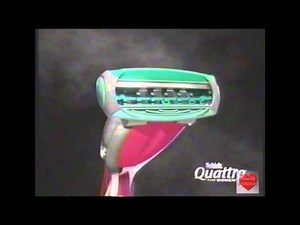Schick Quattro For Women Television Commercial 2005