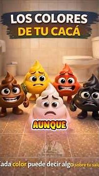 The colors of poop 💩 #color #poop #digestion #health