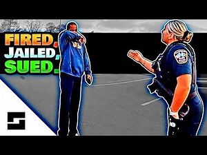 Cop FIRED, JAILED and SUED