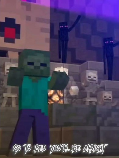 Minecraft Don't Mine at Night Lyrics
