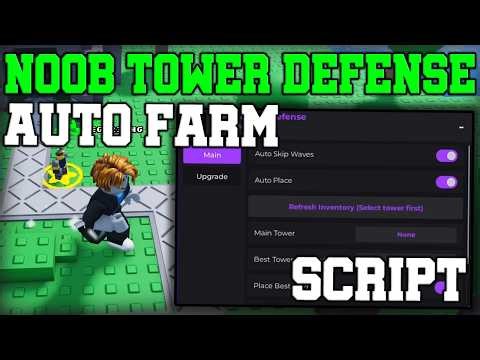 [☄️SEASON 2] Noob Tower Defense OP Script Auto Farm, Auto Place & Macro - Roblox 2026