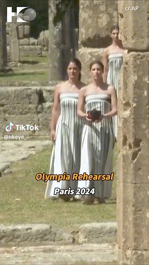 Olympic Flame Ceremony, Ancient Olympia, Greece 2024.🇬🇷💙🇬🇷 | HELLENE AND PROUD