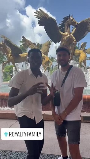 Celebrating Ferran's Birthday with The Royalty Family at Atlantis Bahamas