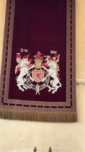 Stirling Castle coat of arms 24 Apr 2026