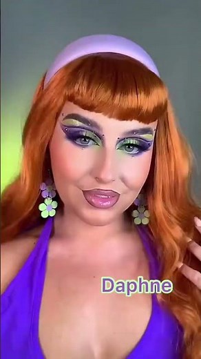 Scooby-Doo Halloween Cosplay: Velma & Daphne Makeup Tutorial #scoobydoo