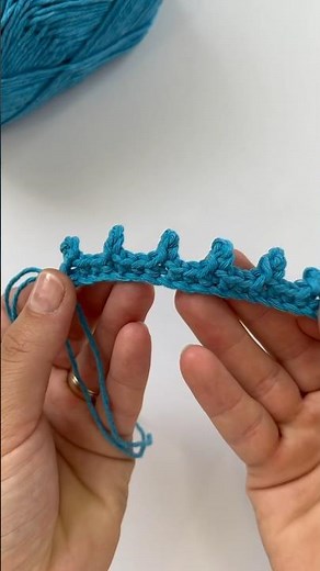 How To Crochet Picot Stitch | Great edging stitch #crochet #crochetpattern #picotstitch