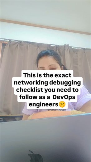 Devops-Techstack on Instagram: "Network issue? Don’t guess. Debug it in this order. Always. #DevOps #Networking #Troubleshooting #Kubernetes #CloudComputing #SRE #DevOpsEngineer #TechShorts #ProductionIssues #learndevops"