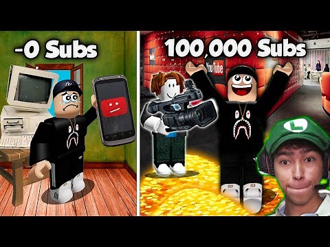 Me Hago Un YouTuber Y Consigo Muchos Subs 🤑🤩 en el Nuevo Youtuber Simulator X Roblox