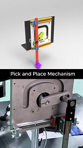 1.2M views · 5.3K reactions | Pick and Place Mechanism #manufacturing #3ddesign #productdesign #automation #mechanism #machine #engineering #mechanical #mechanic | Breno Cruz | Facebook