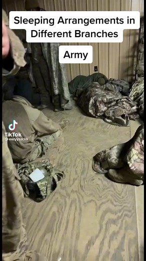Sleeping Arrangements in Different Branches of the Military