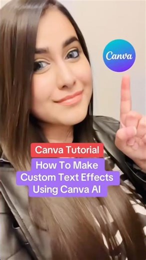 Canva Tutorial - How To Create Unique Text Effects For Your Designs Using Canva AI! 😎