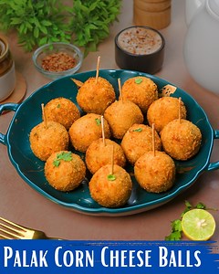 792K views · 3.7K reactions | Tasty nashta Palak Corn Cheese Balls ...