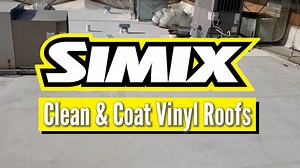 How to Clean and Coat a White Vinyl Membrane Roof Using Simix