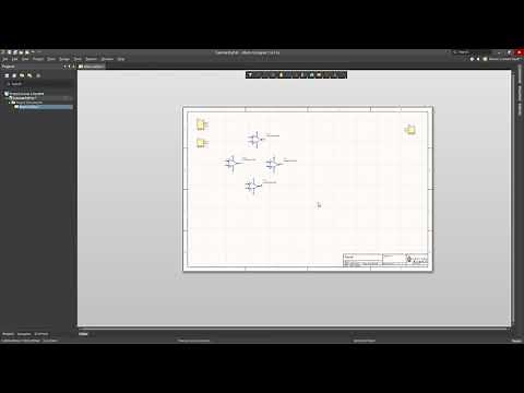 A quick introduction to Altium Designer - Part 1 - How to make a schematic