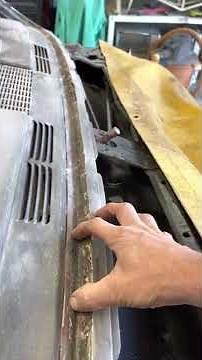 66 Chevelle - Windshield channel repair