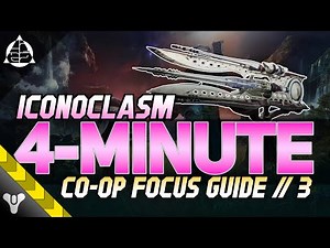 ICONOCLASM (CO-OP FOCUS) GUIDE // MICROCOSM PART 3 // 4-Minute Campaign Walkthrough #destiny2