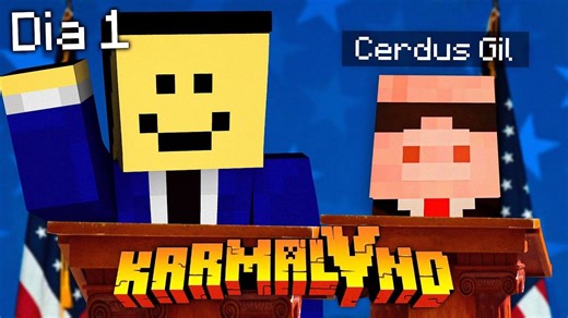 【西熟/karmaland5/quackity】#27 quackity成为了karmaland5的总统