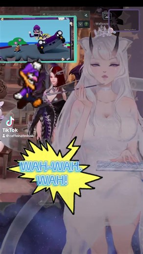 Saki experiences brain cell synchronization! 🧠 WAAAAH!