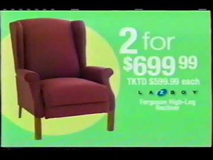 2010 Boscov's Furniture Commercial Bad Video