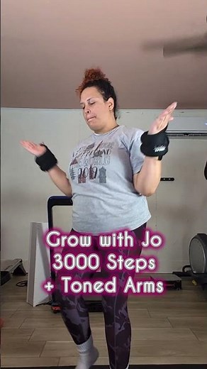 Day 58 (8/18/25) Fitness Journey | Grow with Jo - 3000 Steps + Toned Arms
