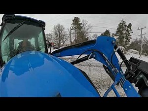 First Tractor Snow Removal - LS MT226 HEC with the all new GoPro Max2 360