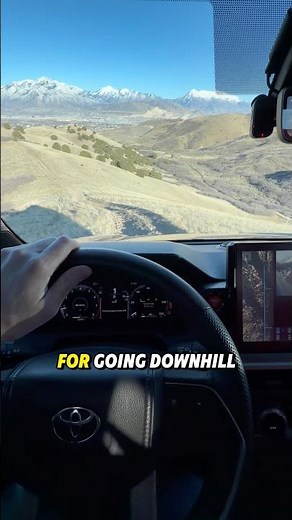 Downhill descent and Crawl Control in the 4th gen Toyota Tacoma #toyotatacoma #offroading #4x4